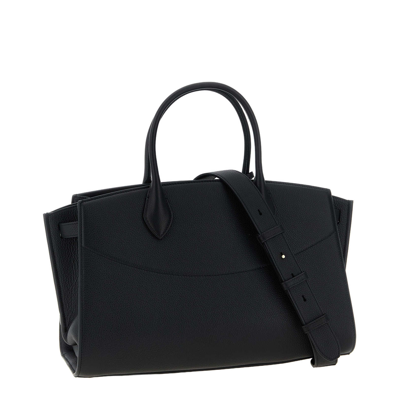 Hammered Calf Leather Handbag