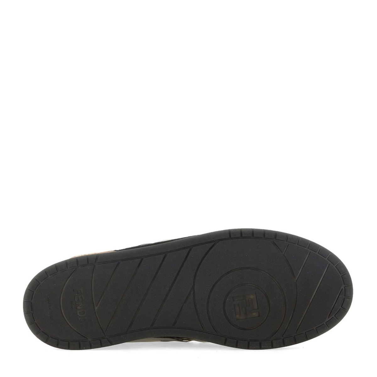 Match Sneaker in Black/Tabacco FF Jacquard