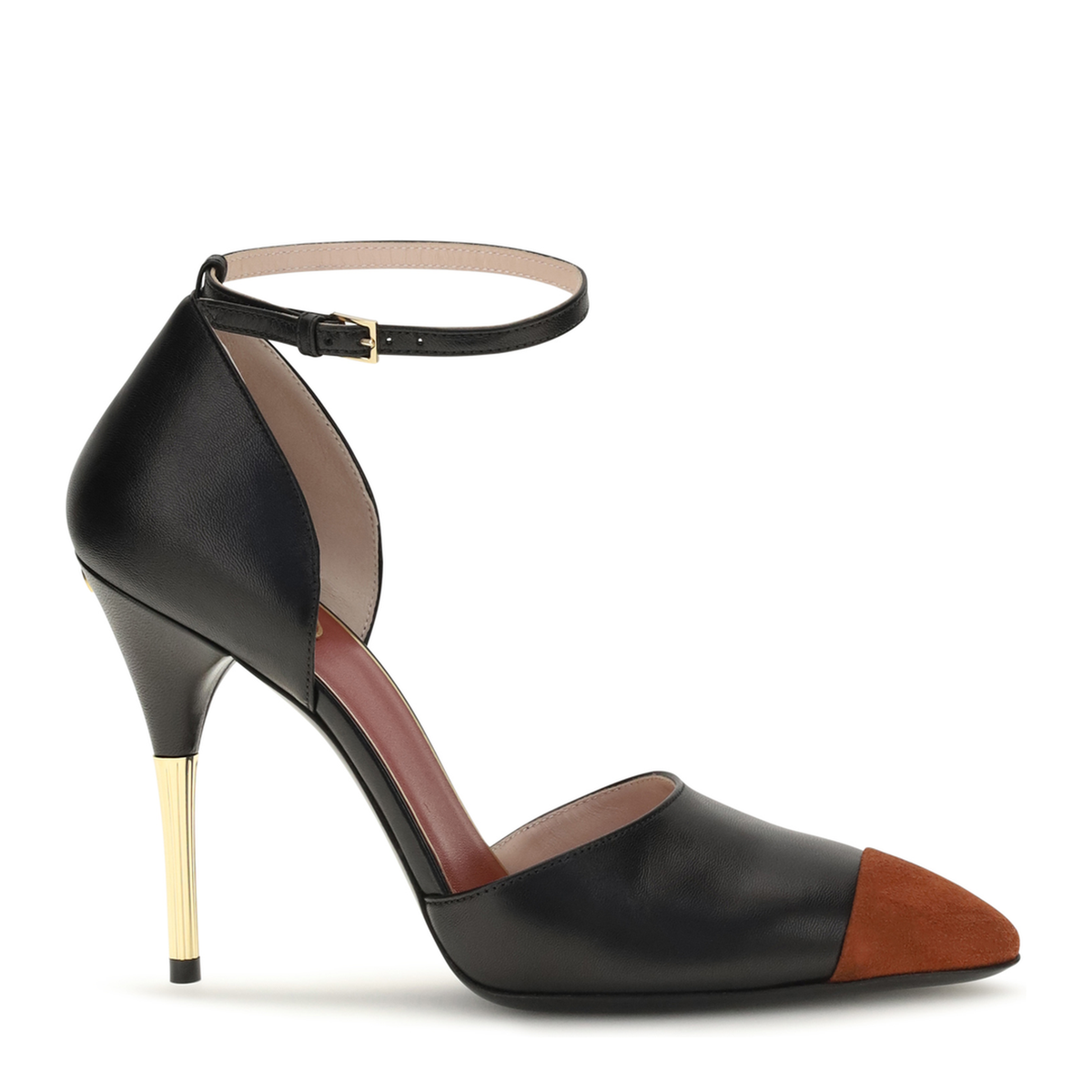 MAYFEYR - Valentino - Sinead Dorsay Kid Leather And Suede Pumps - 9W0S0QM1PEG2UF