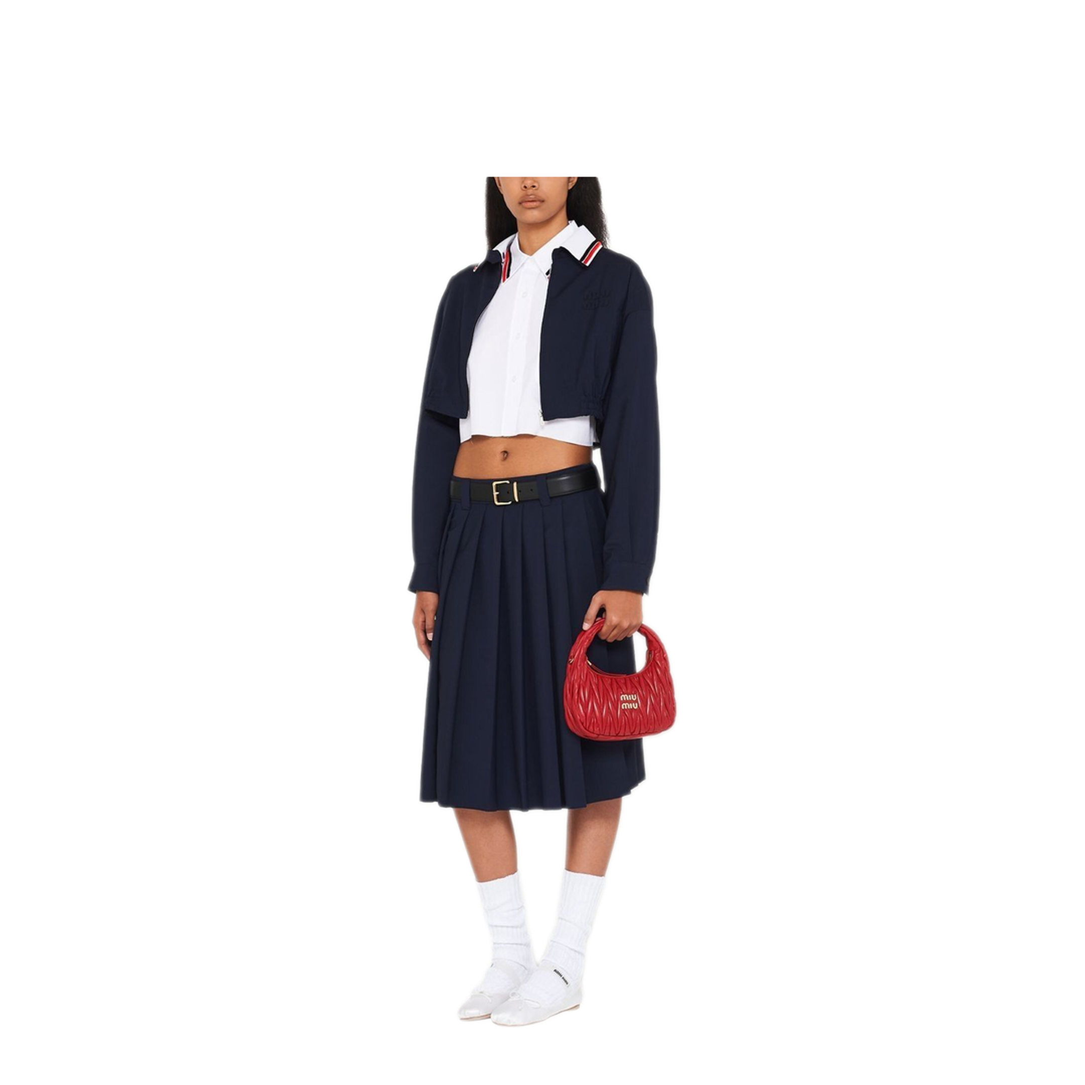 MAYFEYR - MIUMIU - Wander Matelassé Nappa Leather Small Hobo Bag - 5BC125VOOYAN88F0011