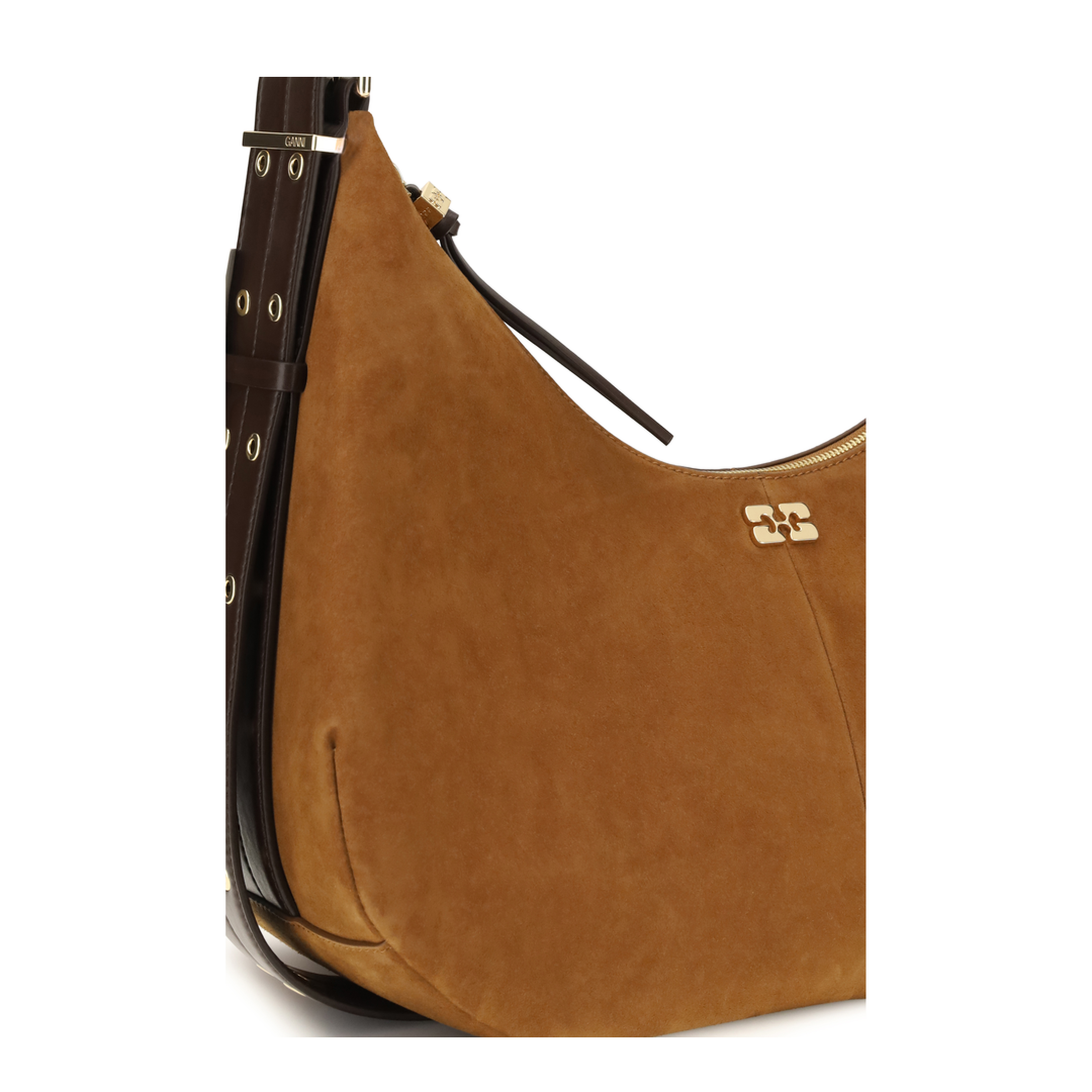 MAYFEYR - Ganni - Suede Vegan Shoulder Bag - C1040024