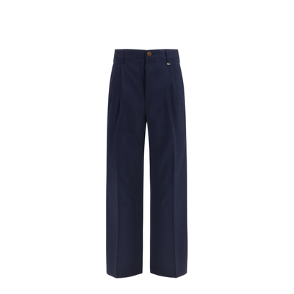 MAYFEYR - Vivienne Westwood - Rafael Wide-Leg Virgin Wool Pants - 2F01001SW01IO