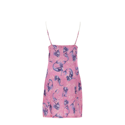 MAYFEYR - VERSACE JEANS COUTURE - Mini Abito In Raso - 80HAO936JS551499