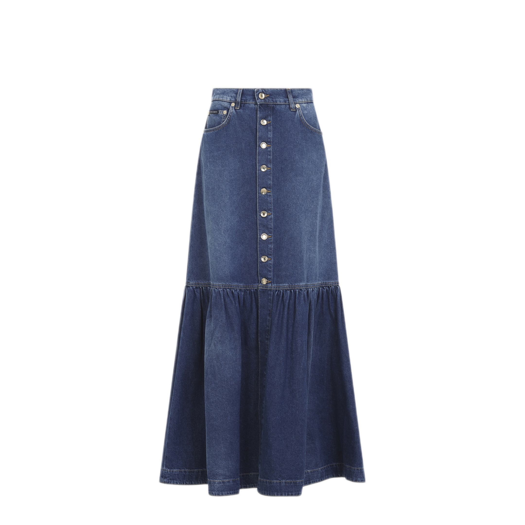 MAYFEYR - Dolce & Gabbana - Long Denim Skirt - F4DDZDG8PH5S9001