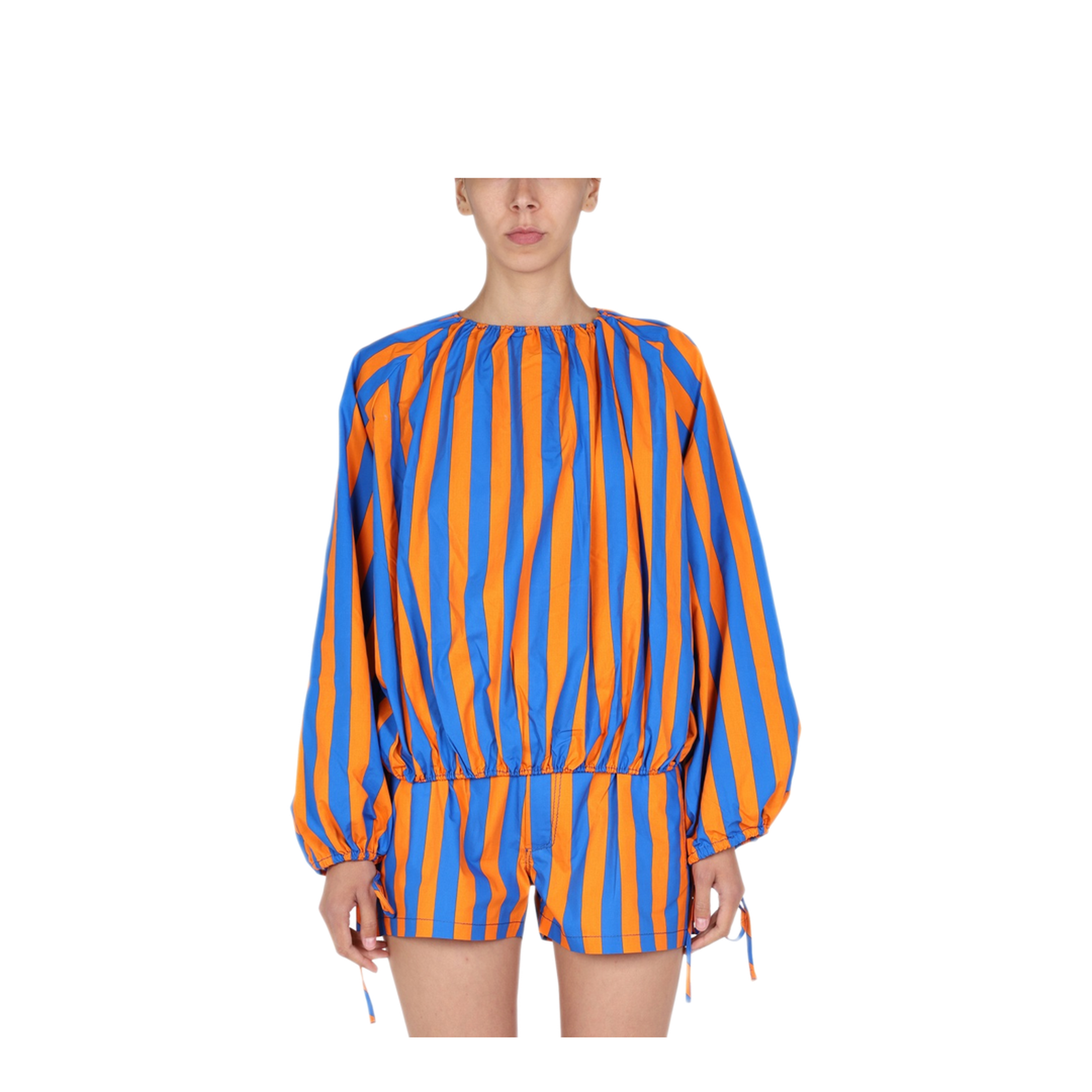 MAYFEYR - Sunnei - Striped Pattern Shirt - MRTWWTOP024WVN010OAS