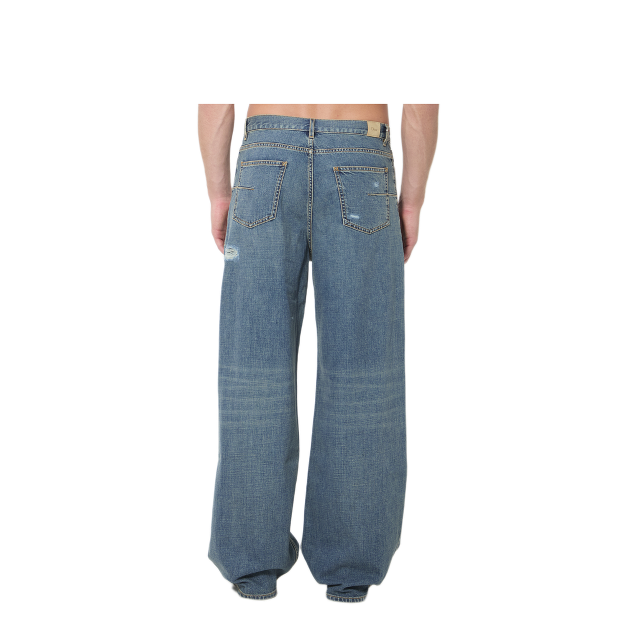 MAYFEYR - Dior - Wide Jeans With Aged Details - 693D012A3297520