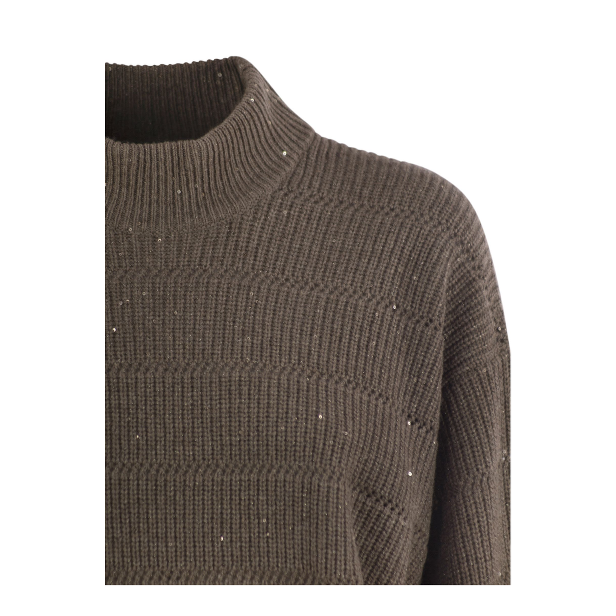 Cashmere and Wool Turtleneck Sweater