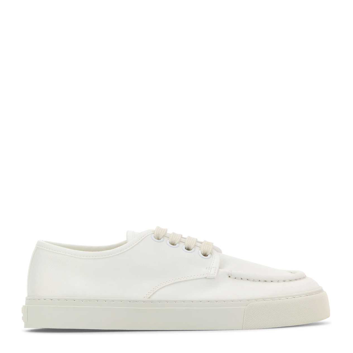 MAYFEYR - Prada - White Canvas Sneakers - 2EE427FD0013T0AF0009