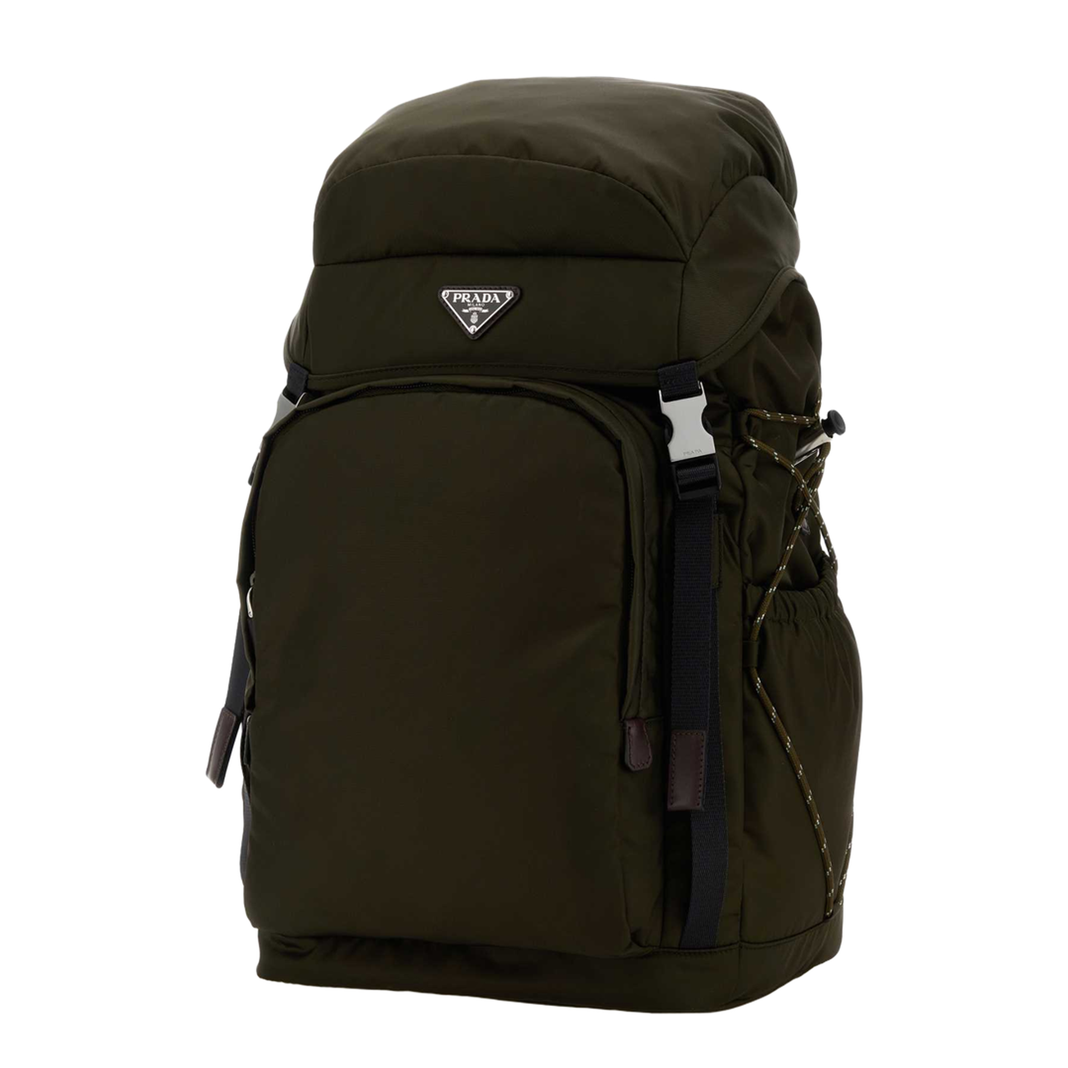 Olive Green Canvas Backpack