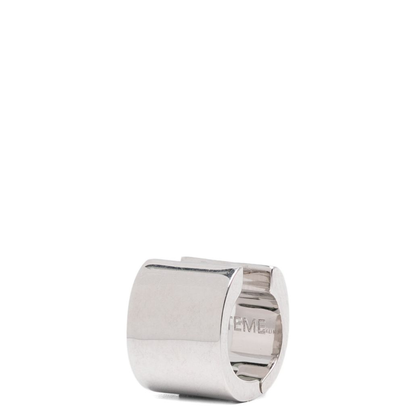 Petite Signature Hoop Earrings in Blue