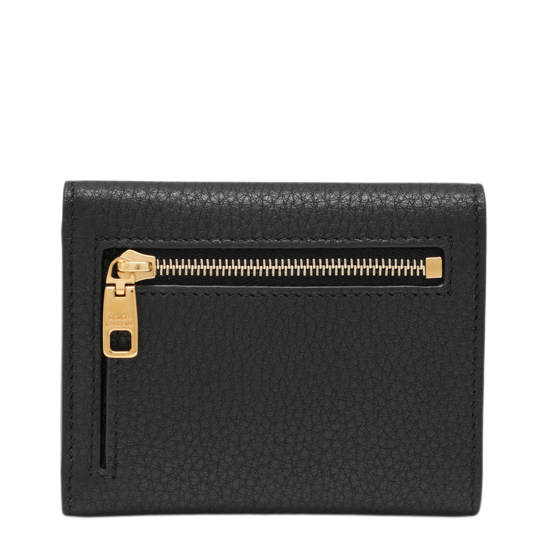 MAYFEYR - Dolce & Gabbana - Black Dauphine Calf Leather Wallet - BI0770A084180999