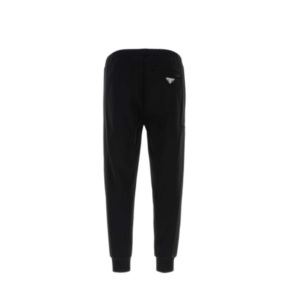MAYFEYR - Prada - Black Cotton Blend Joggers - UJP180S21211JEF0806