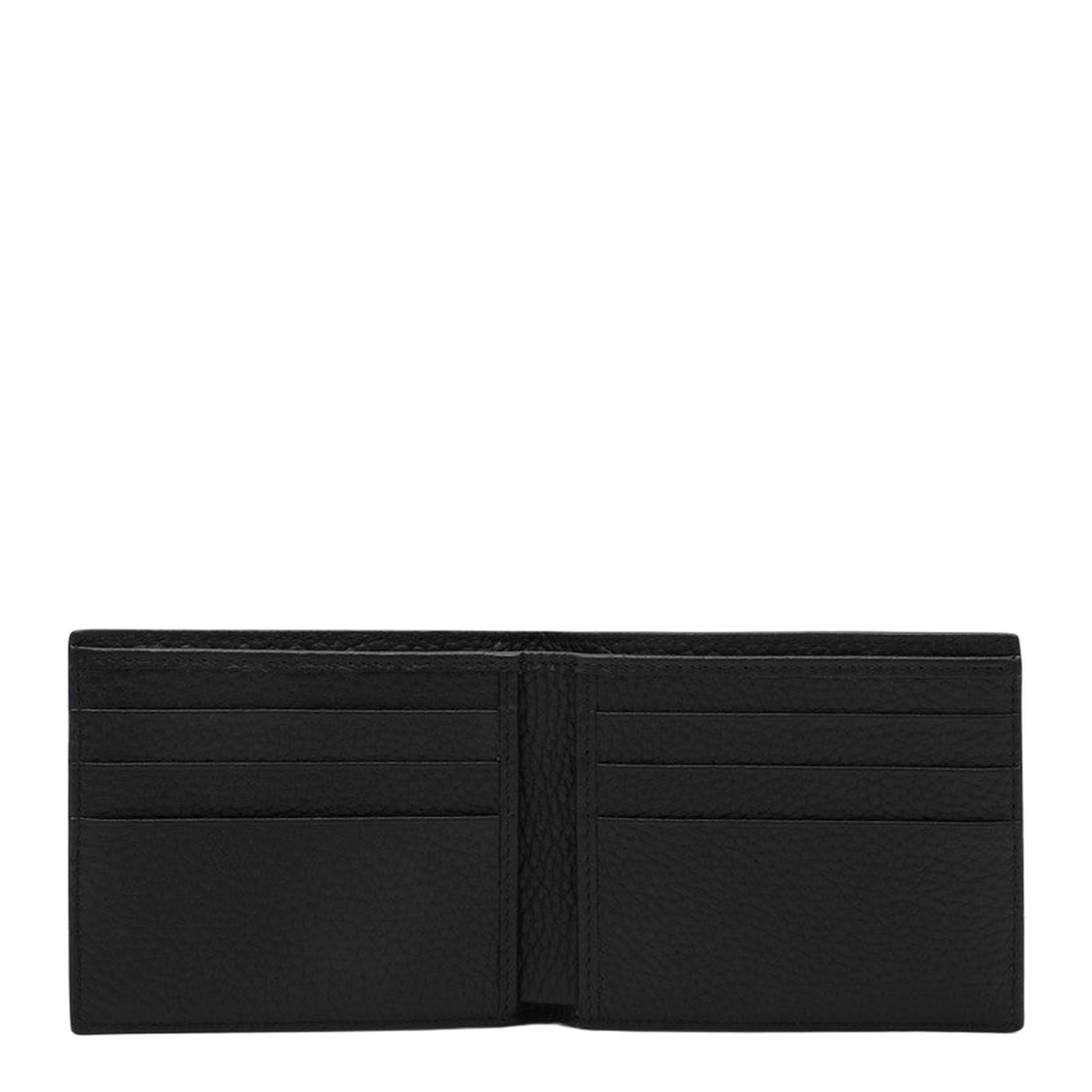 Black Bi-Fold Wallet with Logo