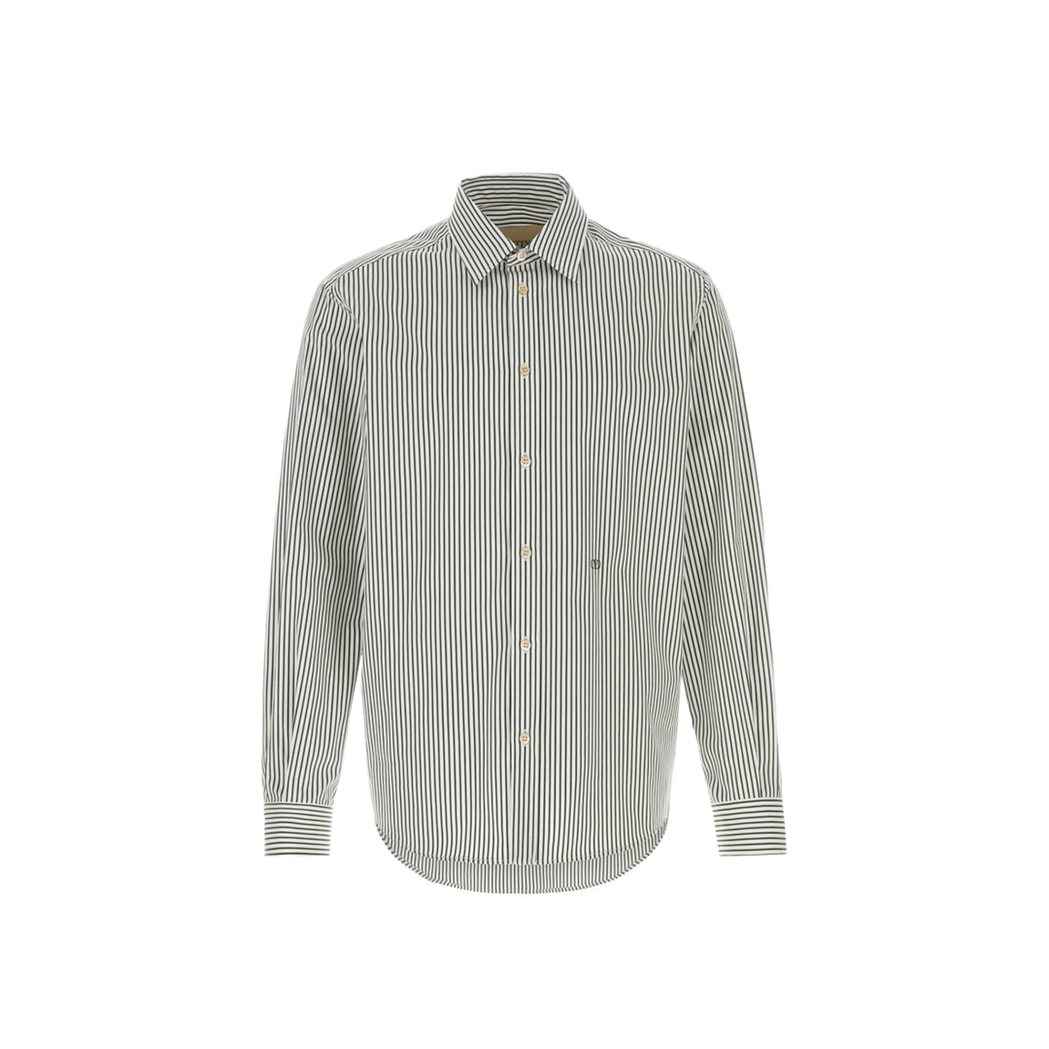 MAYFEYR - Valentino - Embroidered Poplin Shirt - 9V3ABS81BMR0AZ