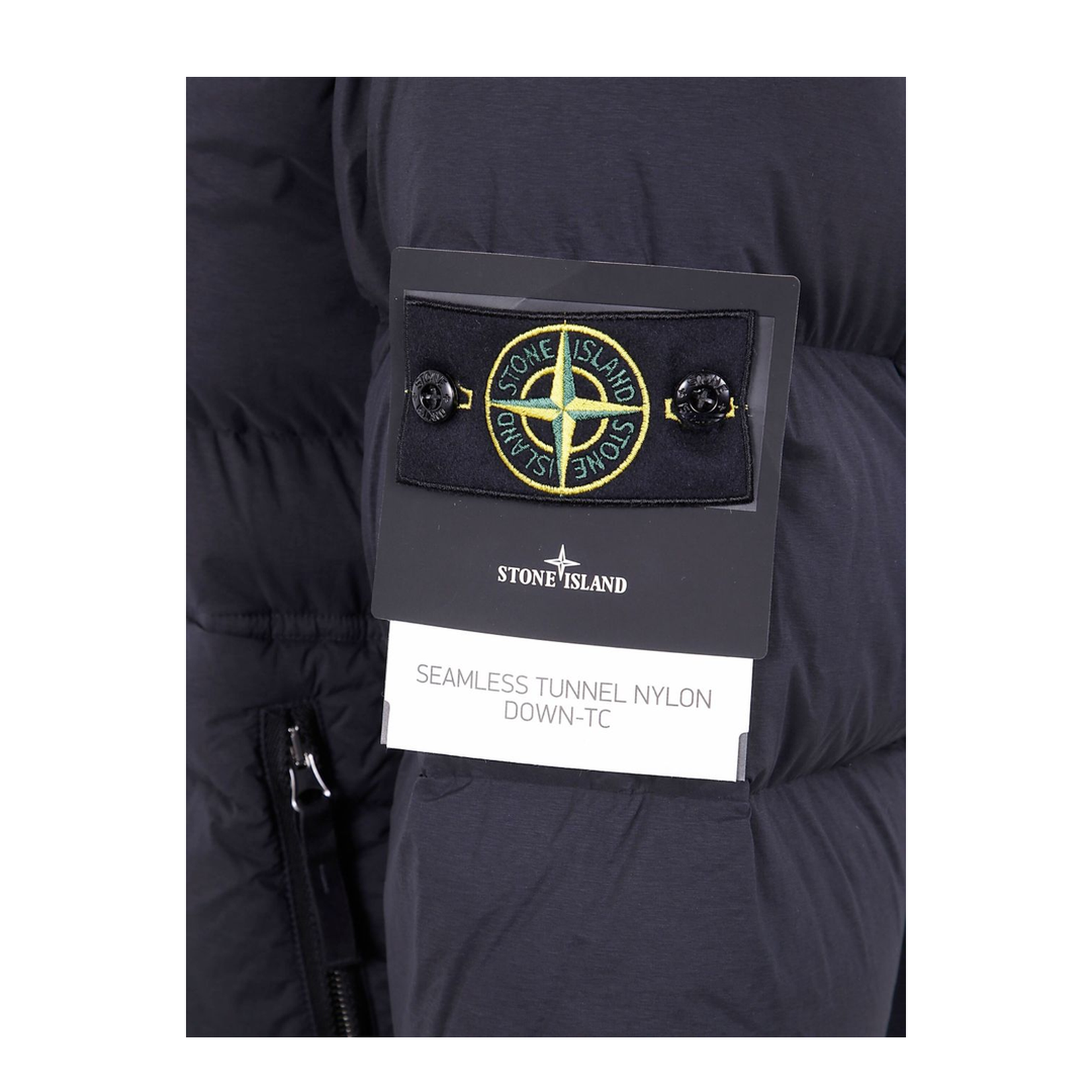 Padded Bomber Jacket - Black