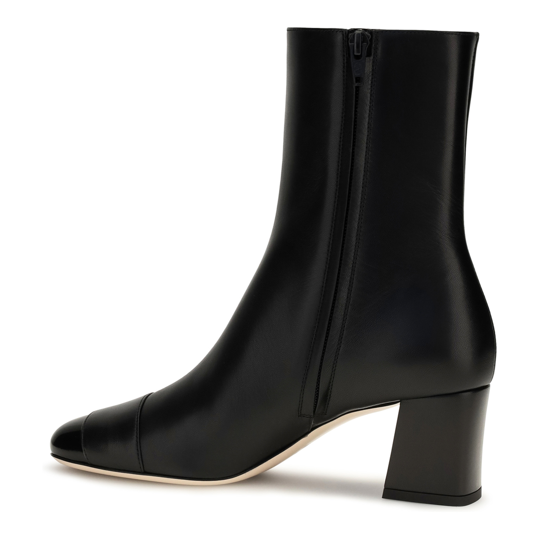 MAYFEYR - Valentino - Veeside Leather Ankle Boots - 9W2S0PT5KLD0NO