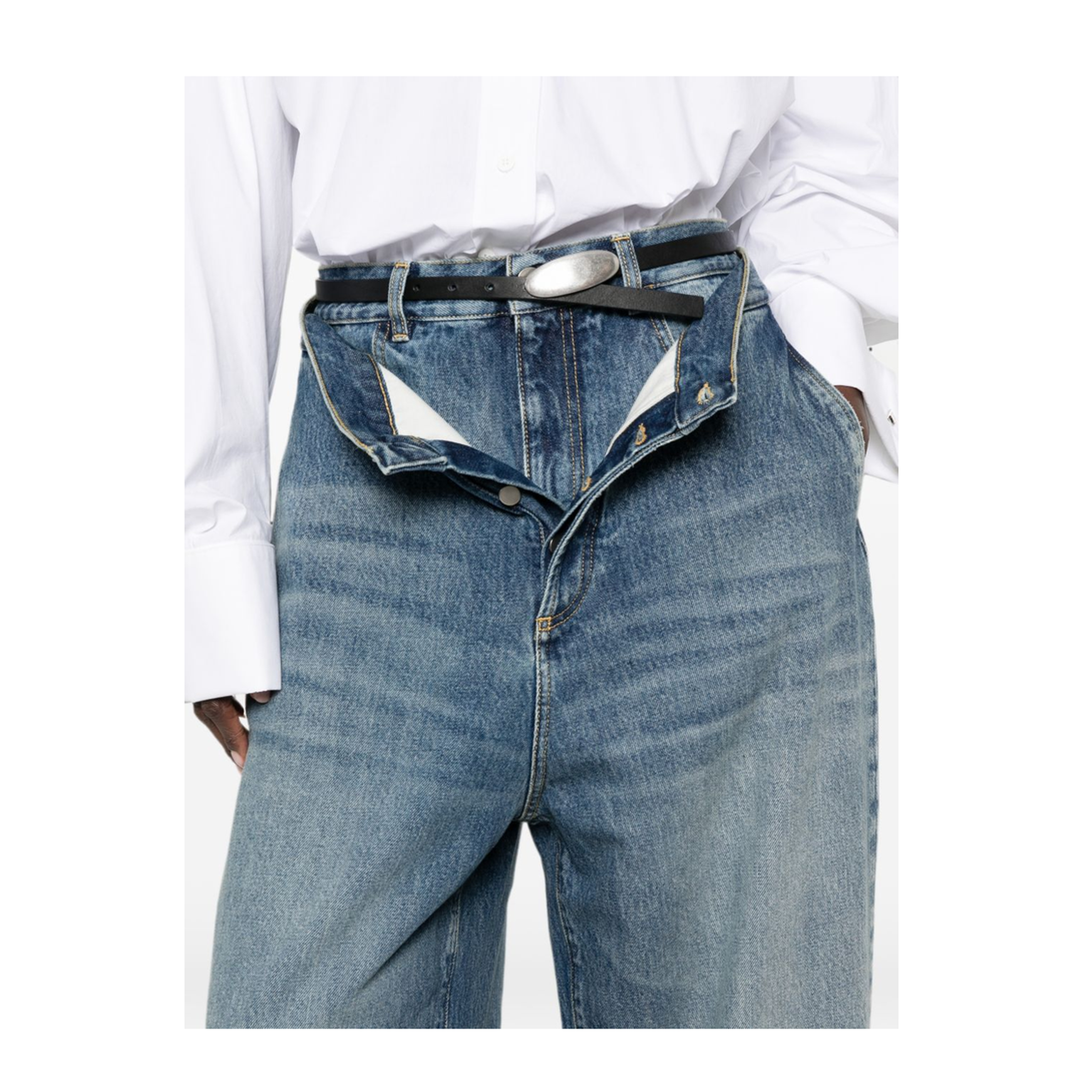 MAYFEYR - The Attico - Jeans Navy - 261WCP00322DDD122AA024