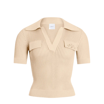MAYFEYR - Patou - Embroidered Knitted Cotton Polo Shirt - KN3418094