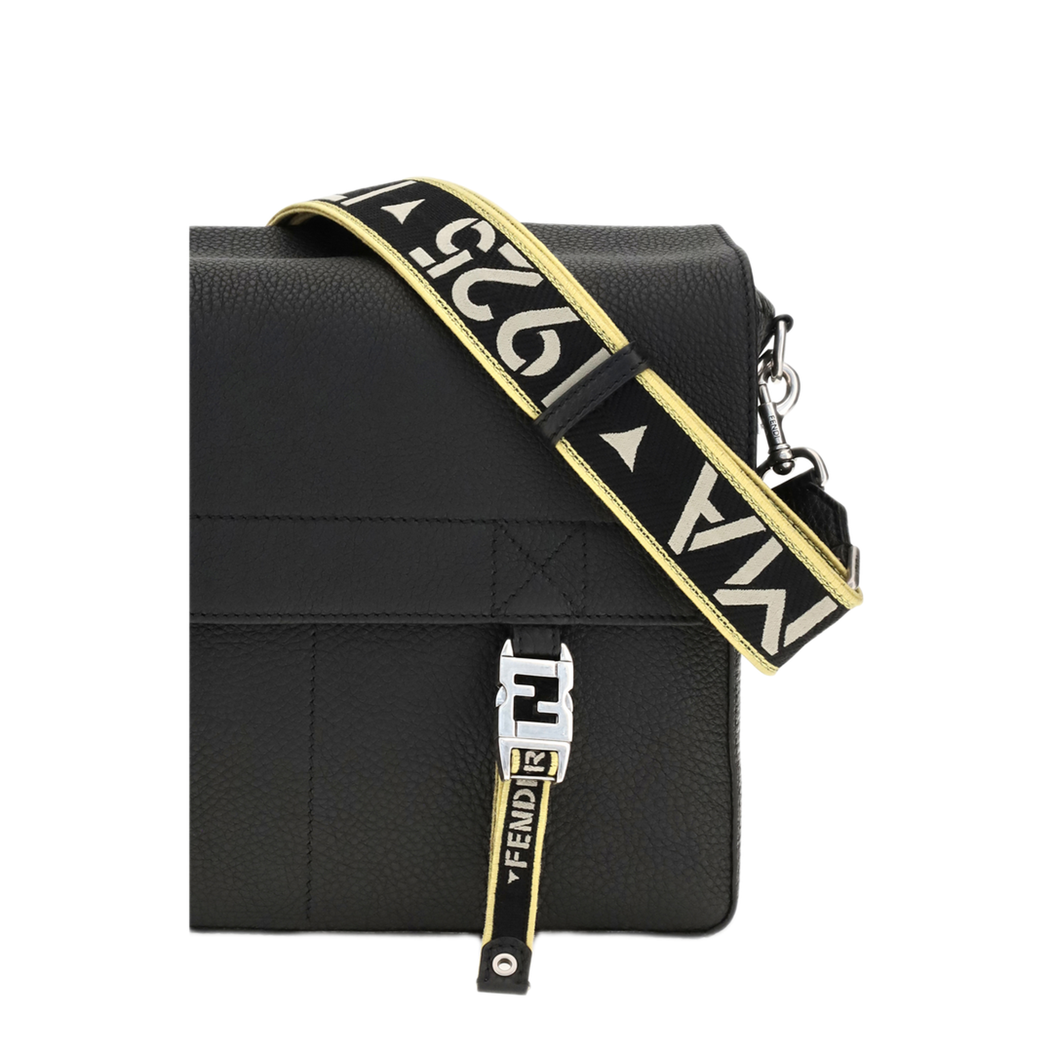 MAYFEYR - Fendi - Flow Mess Medium Roman Leather Crossbody Bag - 7VA696B12GF0QA1