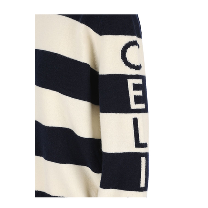 Striped wool sweater