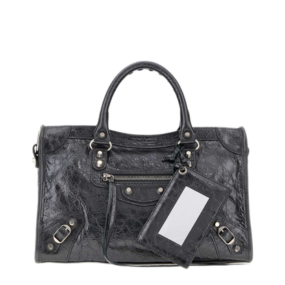MAYFEYR - Balenciaga - Silver Leather Small Le City Bag - 8657622AB4V1314