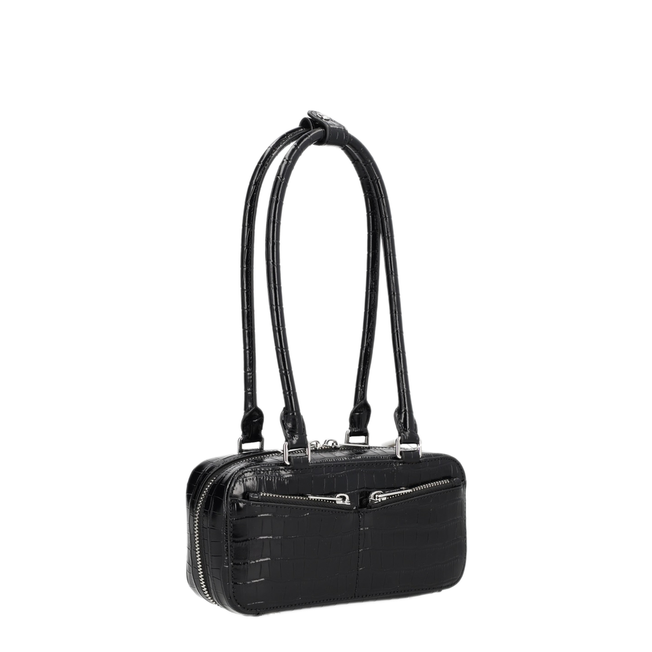 MAYFEYR - Self Portrait - Bag With Crocodile Effect - RS26306BBLACK
