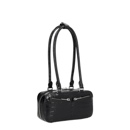 MAYFEYR - Self Portrait - Bag With Crocodile Effect - RS26306BBLACK