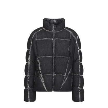 MAYFEYR - Off-White - Bookish Racing Puffer - 44MED06DF26D001001HIGHLIGHTED