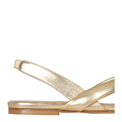MAYFEYR - GIA BORGHINI - Leather Slingback Sandals - BORA08A2