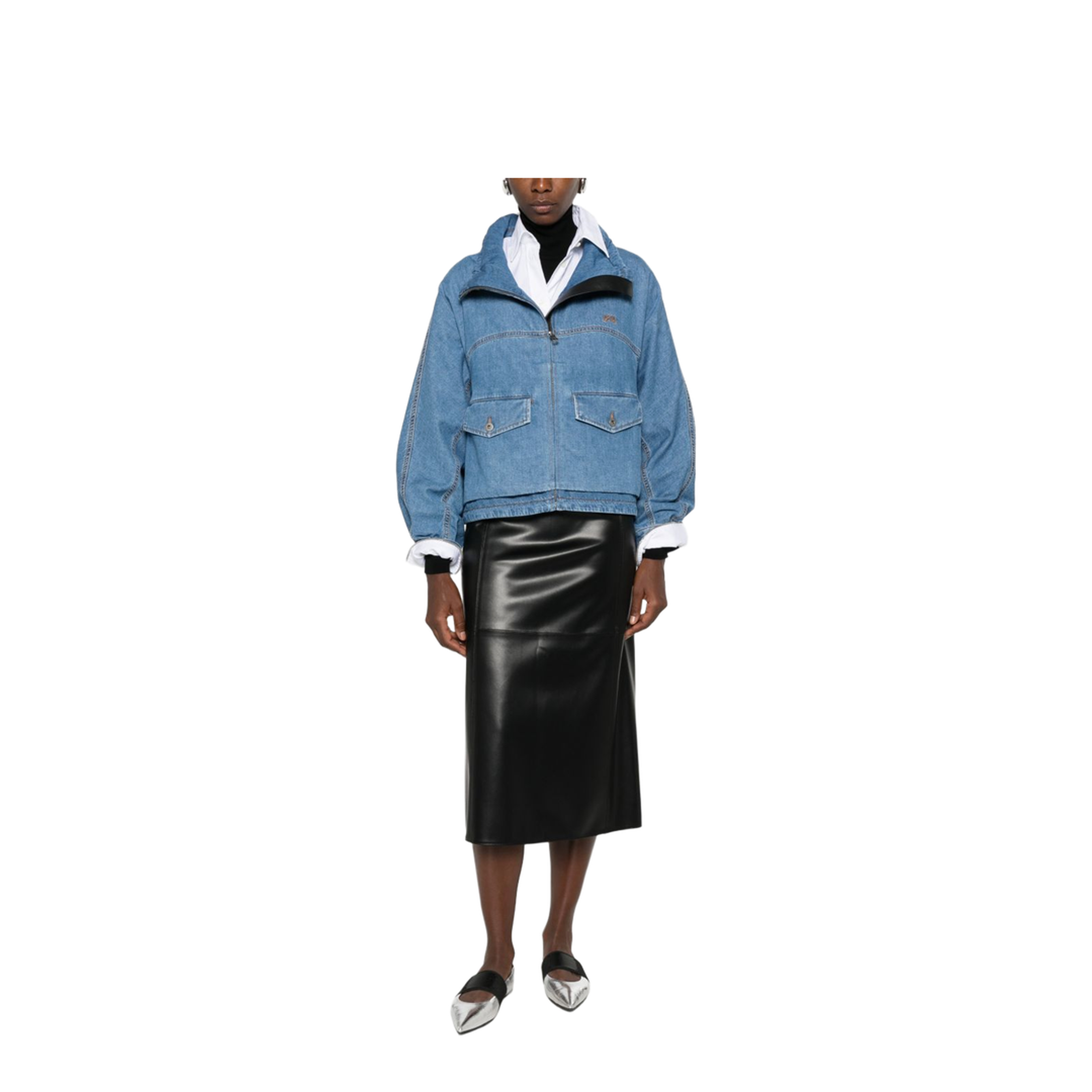MAYFEYR - Loewe - Light Blue Coat - S359Y50XAM5140
