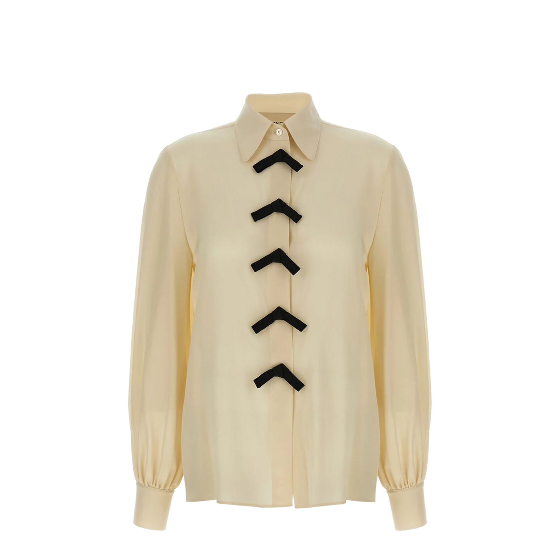 Bow Shirt Cream