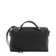 By The Way Medium Calfskin Handbag - Black