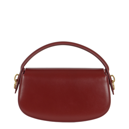 Voltaire Leather Shoulder Bags - Red
