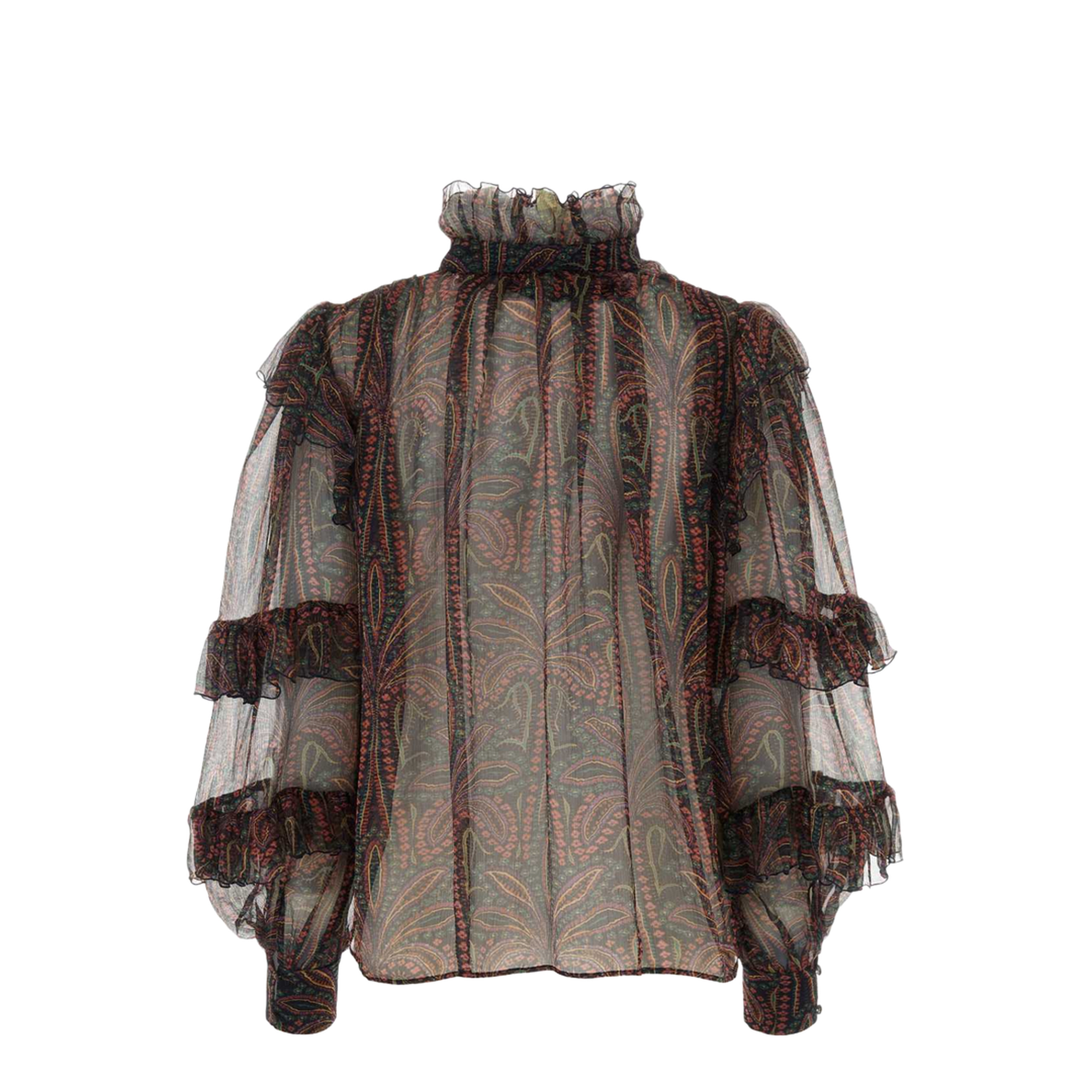 Printed Crepe Blouse