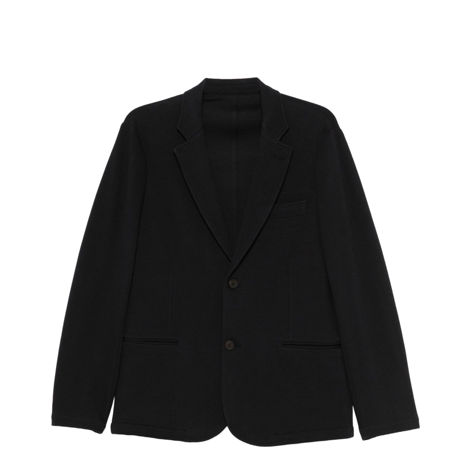 Travel Essentials Single-Breasted Blazer in Waffle Jersey