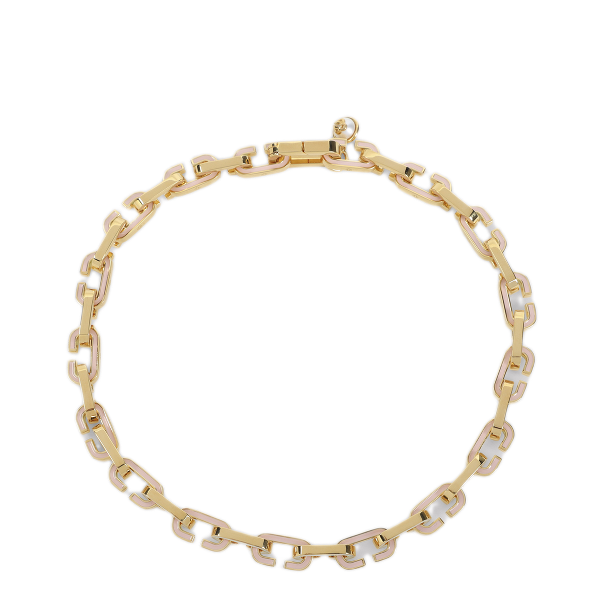 MAYFEYR - Casablanca - Enamel C Link Brass Necklace - ASP26JW32302GOLD