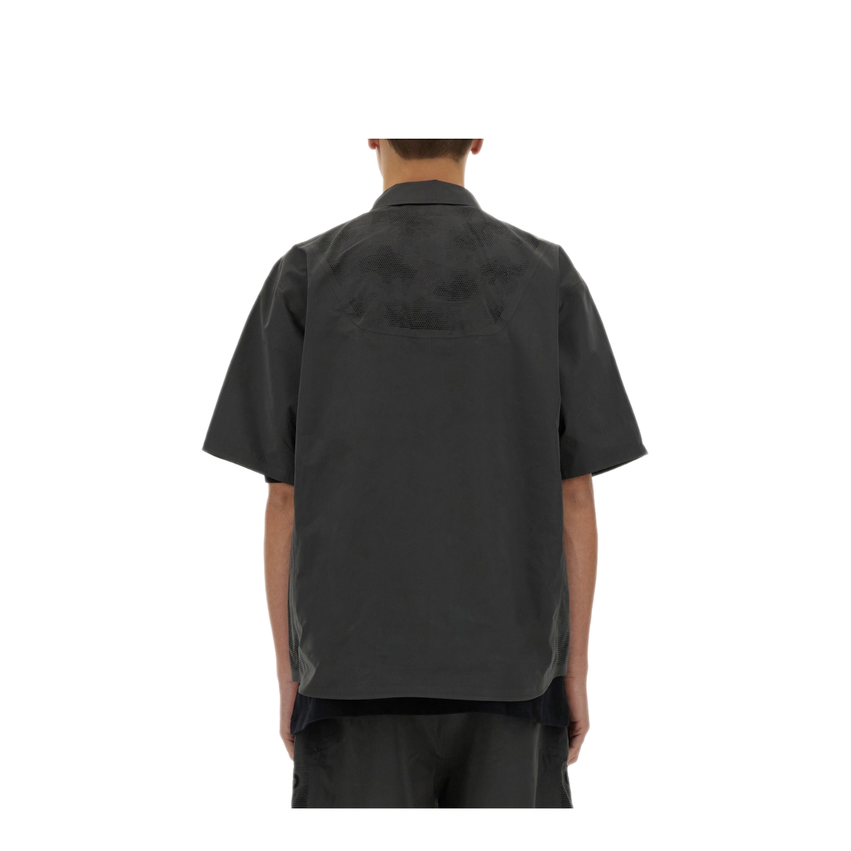 MAYFEYR - ALPHA INDUSTRIES - Laser Cut Short Sleeve Shirt - 756122747