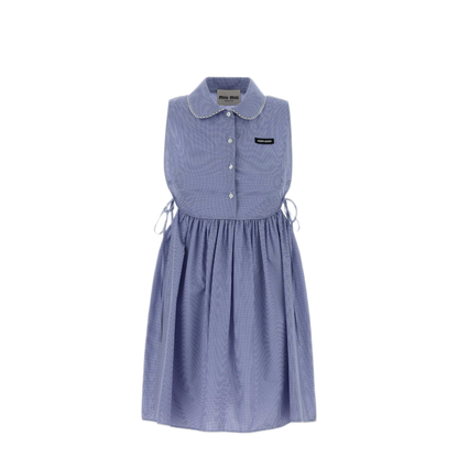 Vichy Cotton Dress