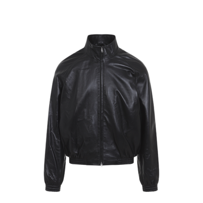 MAYFEYR - Acne Studios - Leather Bomber Jacket - B70168900