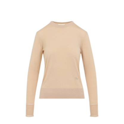 MAYFEYR - Chloè - Tender Peach Wool Pullover - CH26AMP395406H1