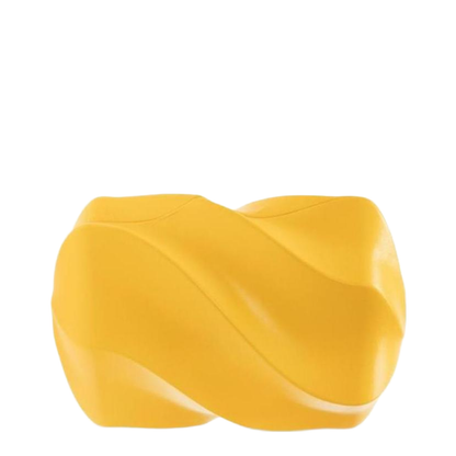 Leather Clutch Bright Yellow
