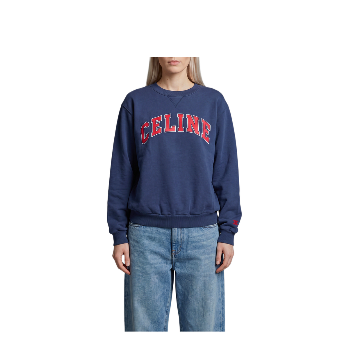 MAYFEYR - Celine - College Sweatshirt In Cotton - RY0YH123307RV