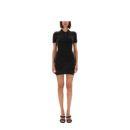 MAYFEYR - Alexander Wang - Mini Dress With Polo Collar - 1KC3256066011