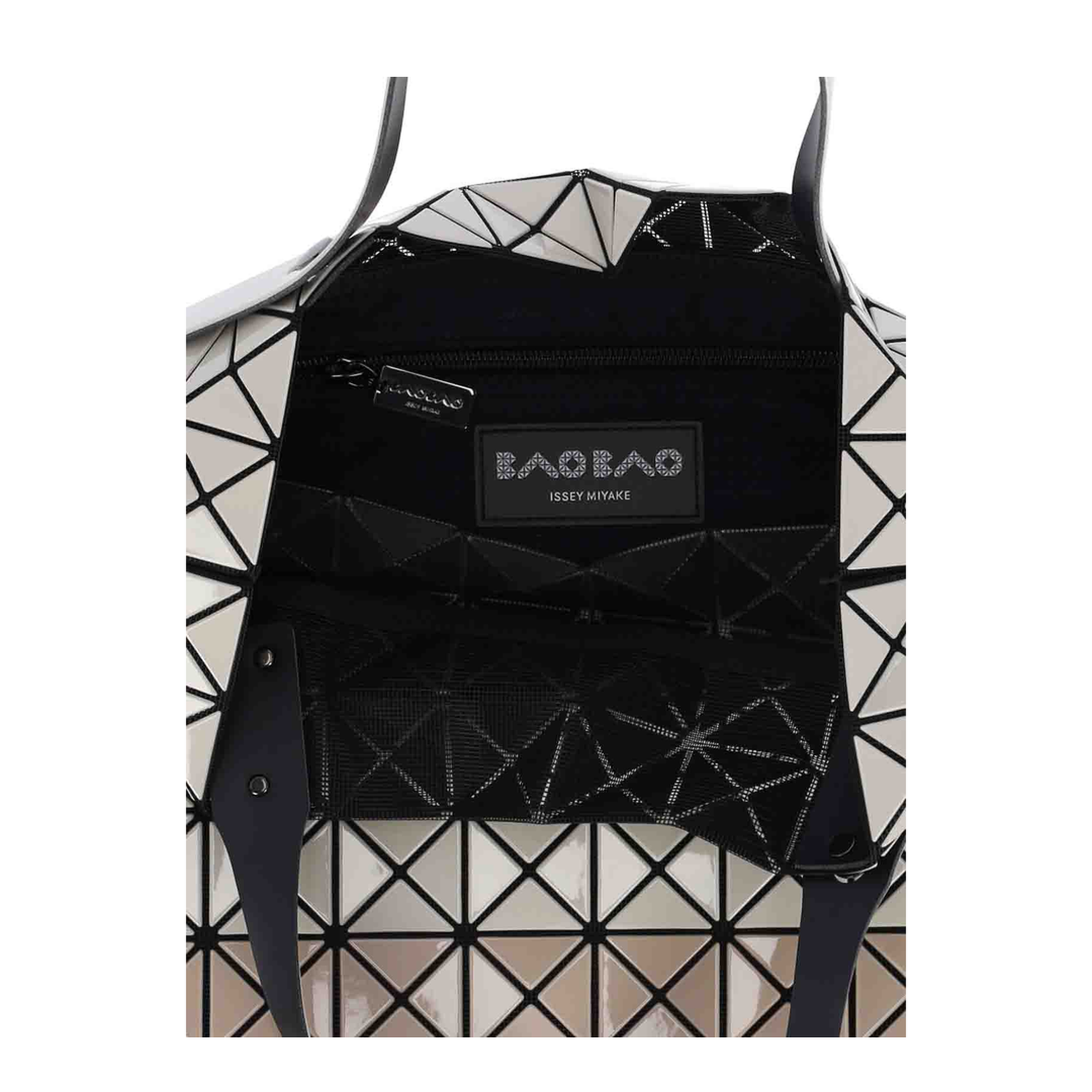 Prism BiColor Shopping Bag White