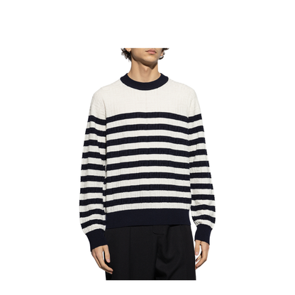 Sweater with Striped Pattern
