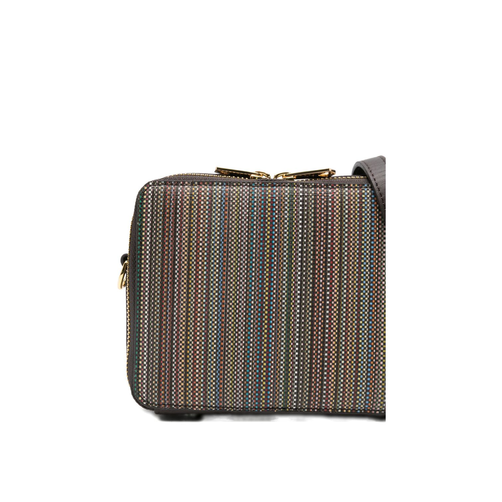 Multicolored Striped Pattern Bag