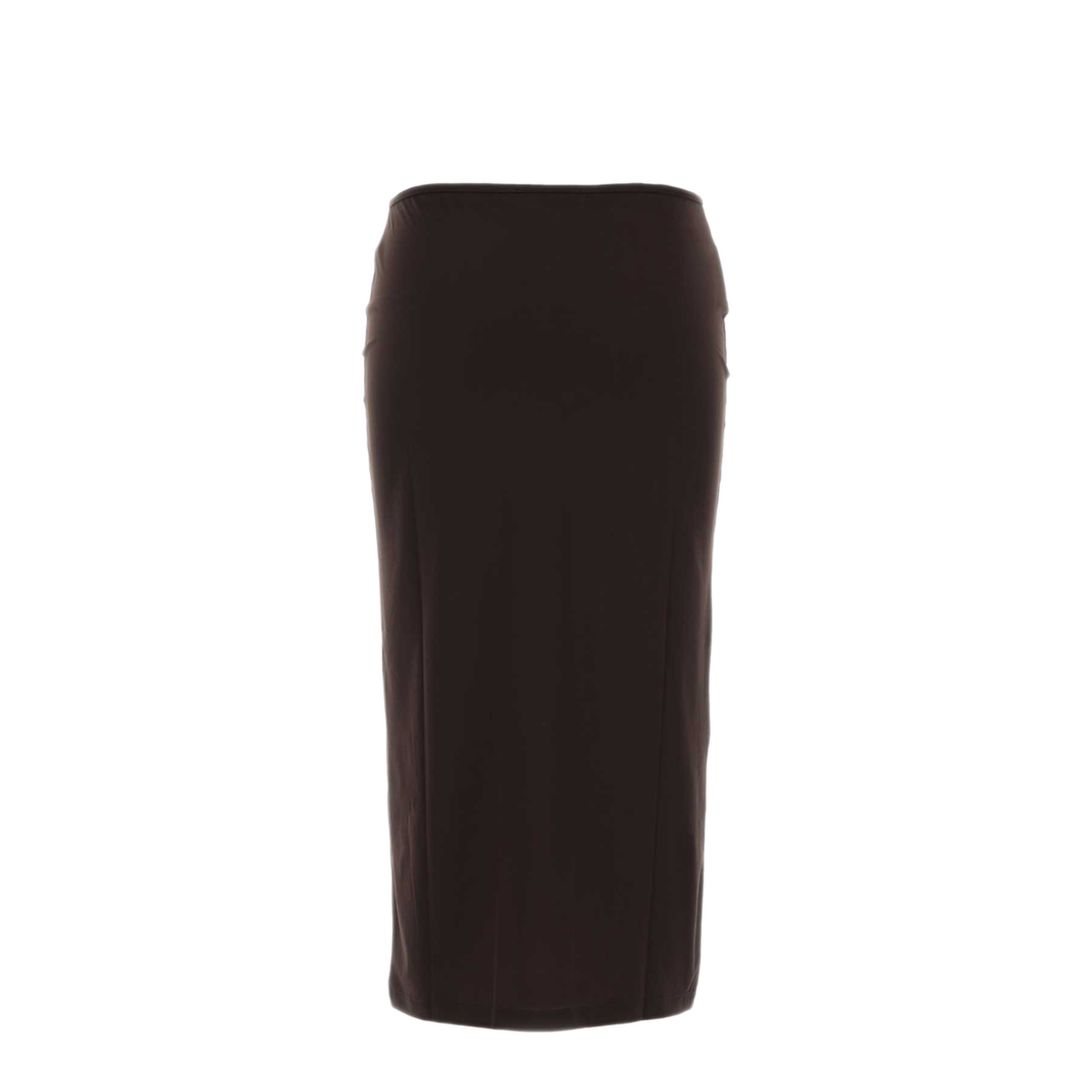 MAYFEYR - Miu Miu - Chocolate Jersey Skirt - MG2807SOOO122RF0192