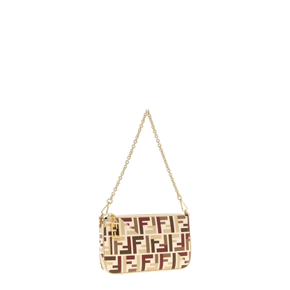 Baguette Ff fabric Pouch - Multicolour