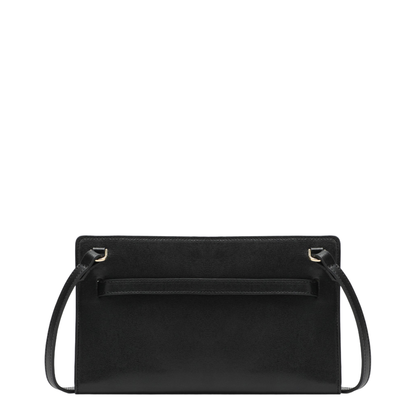 MAYFEYR - Toteme - Crossbody Bag With Belt Detail In Black Pebbled Leather - 261-WAM0052LE0025001