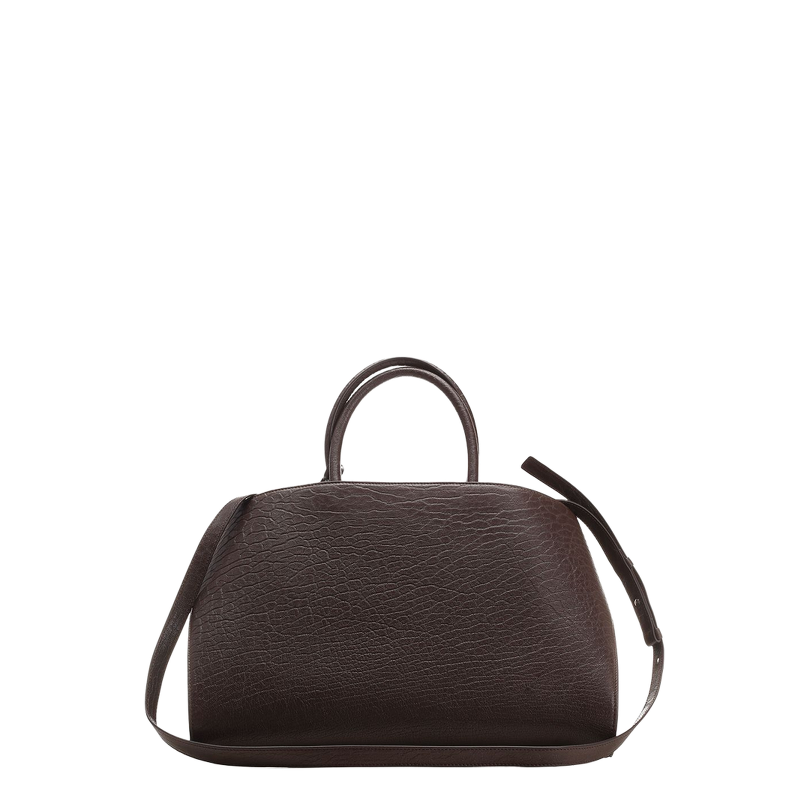 Borsa Hug Ferragamo in Pelle a Grana Naturale